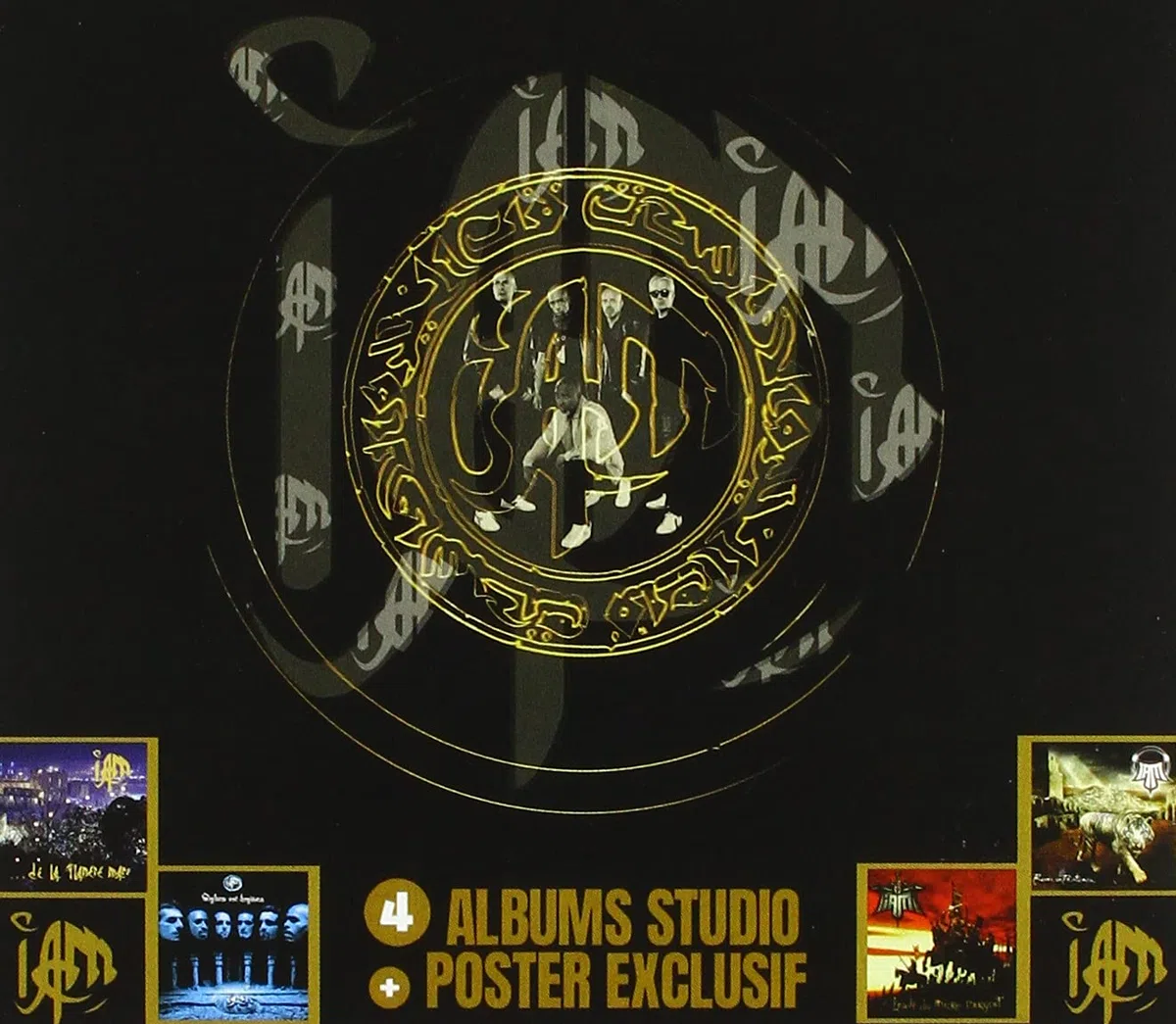 Coffret 4 Albums Poster Exclusif