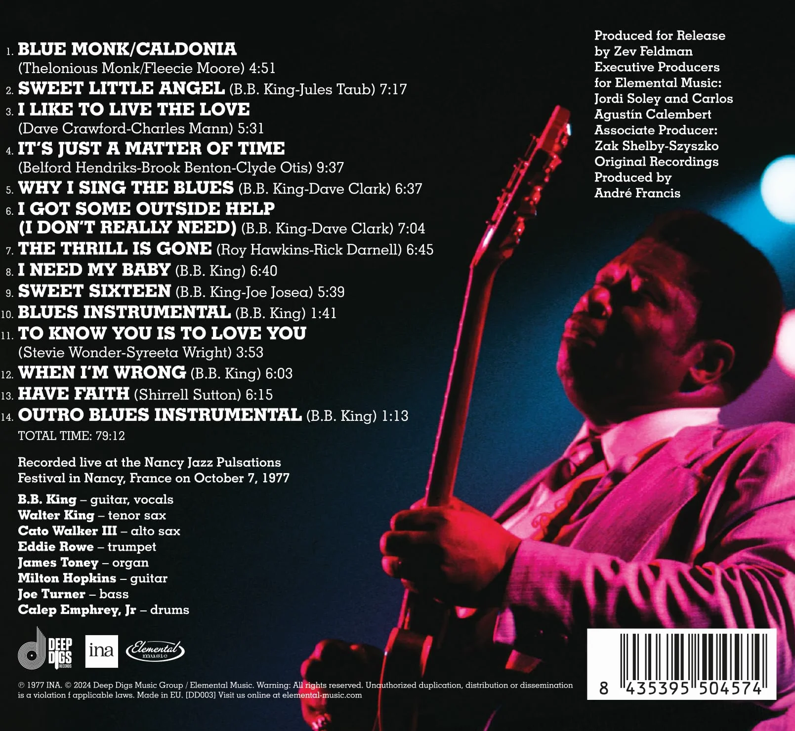 In France: Live at the 1977 Nancy Jazz Pulsations Festival