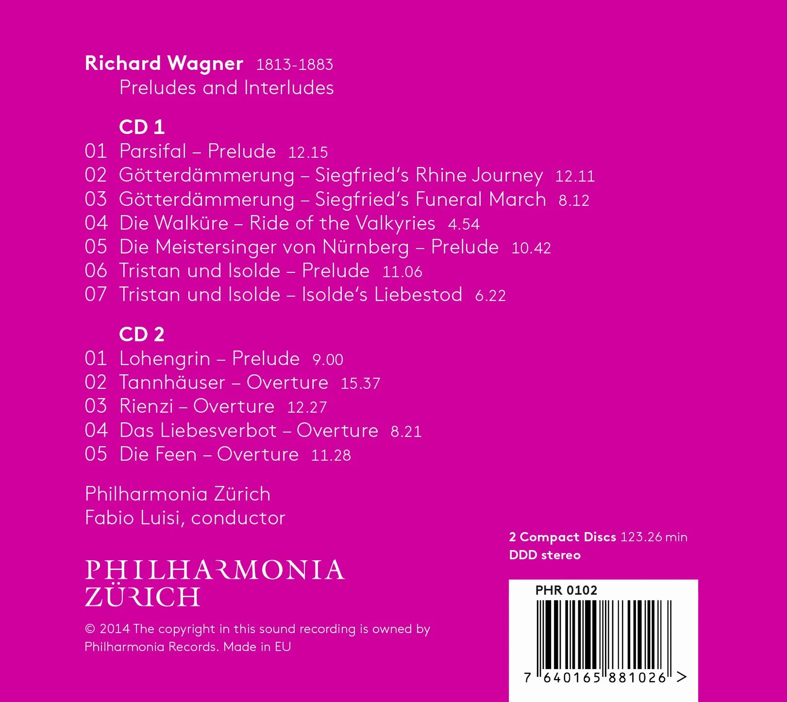 Wagner Preludes and Interludes