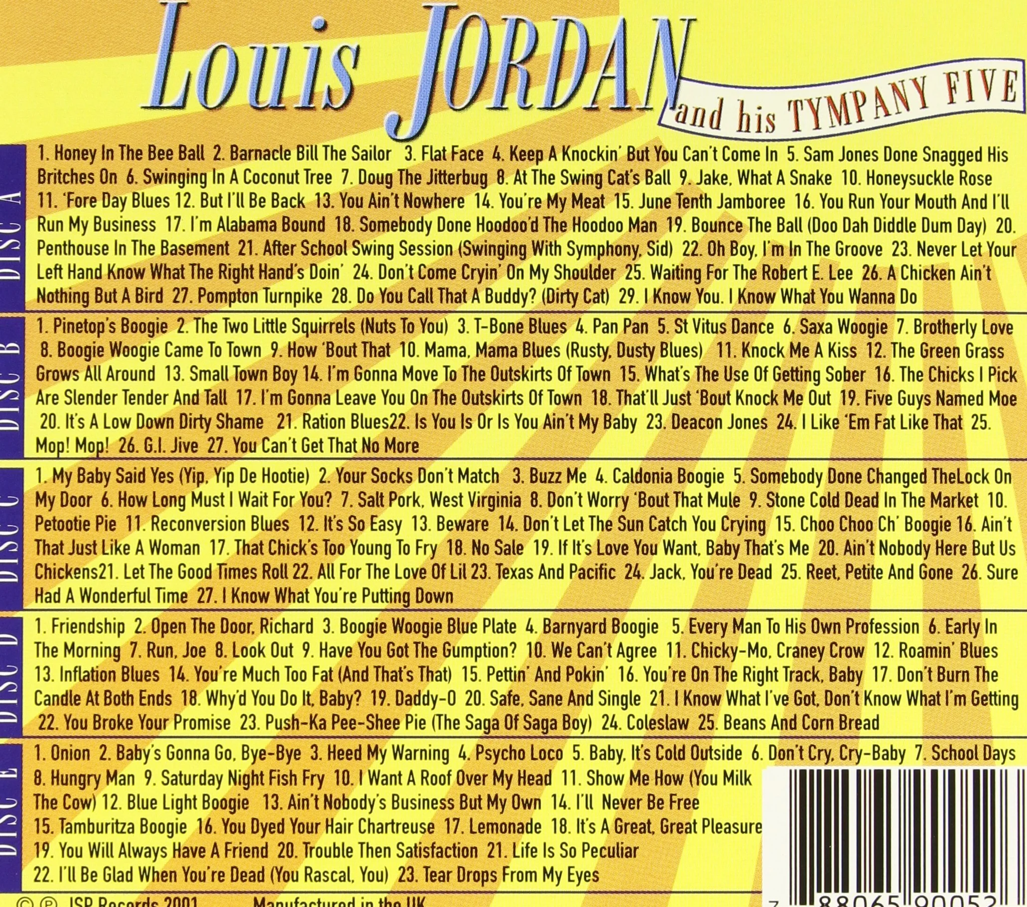 Louis Jordan & His Tympan