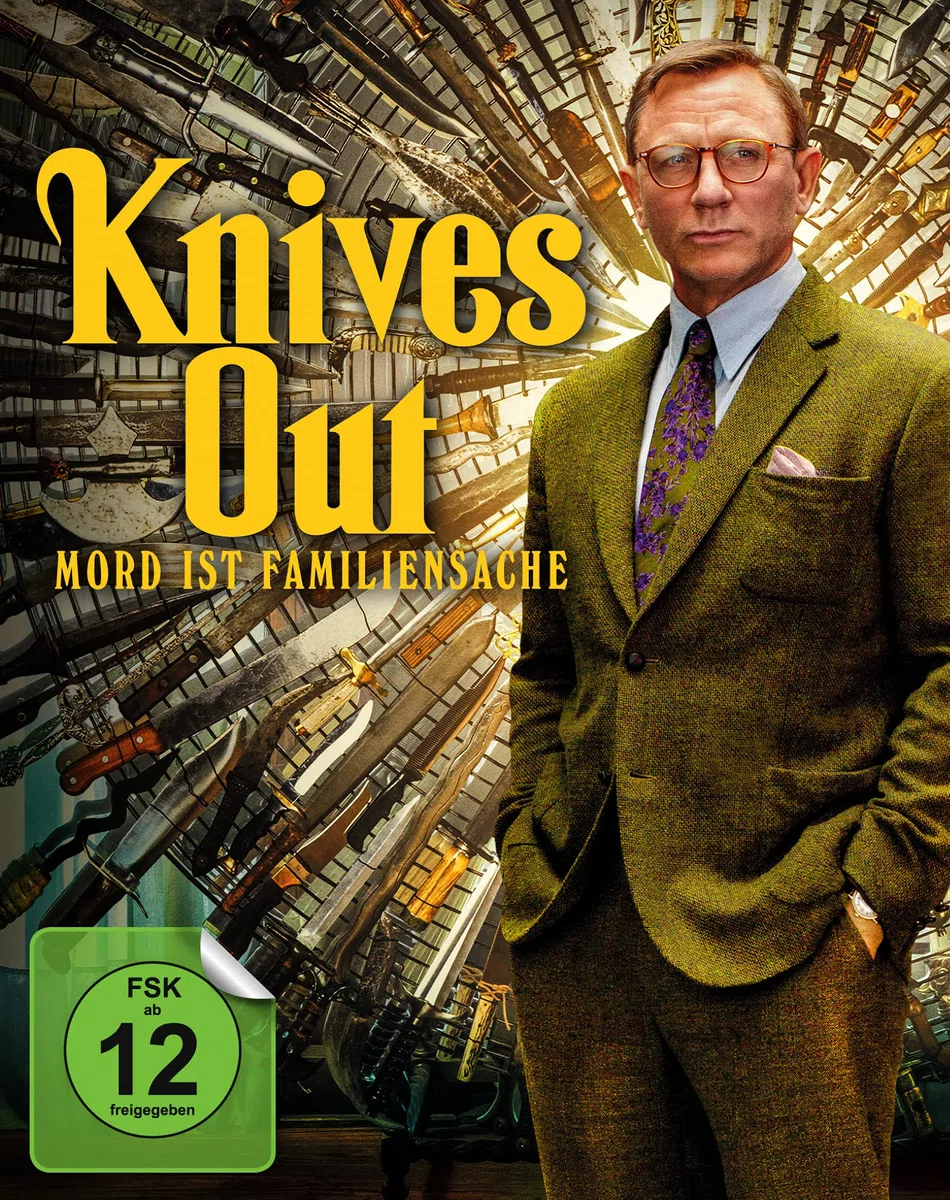 Knives Out - Mord ist Familiensache UHD Blu-ray Mediabook