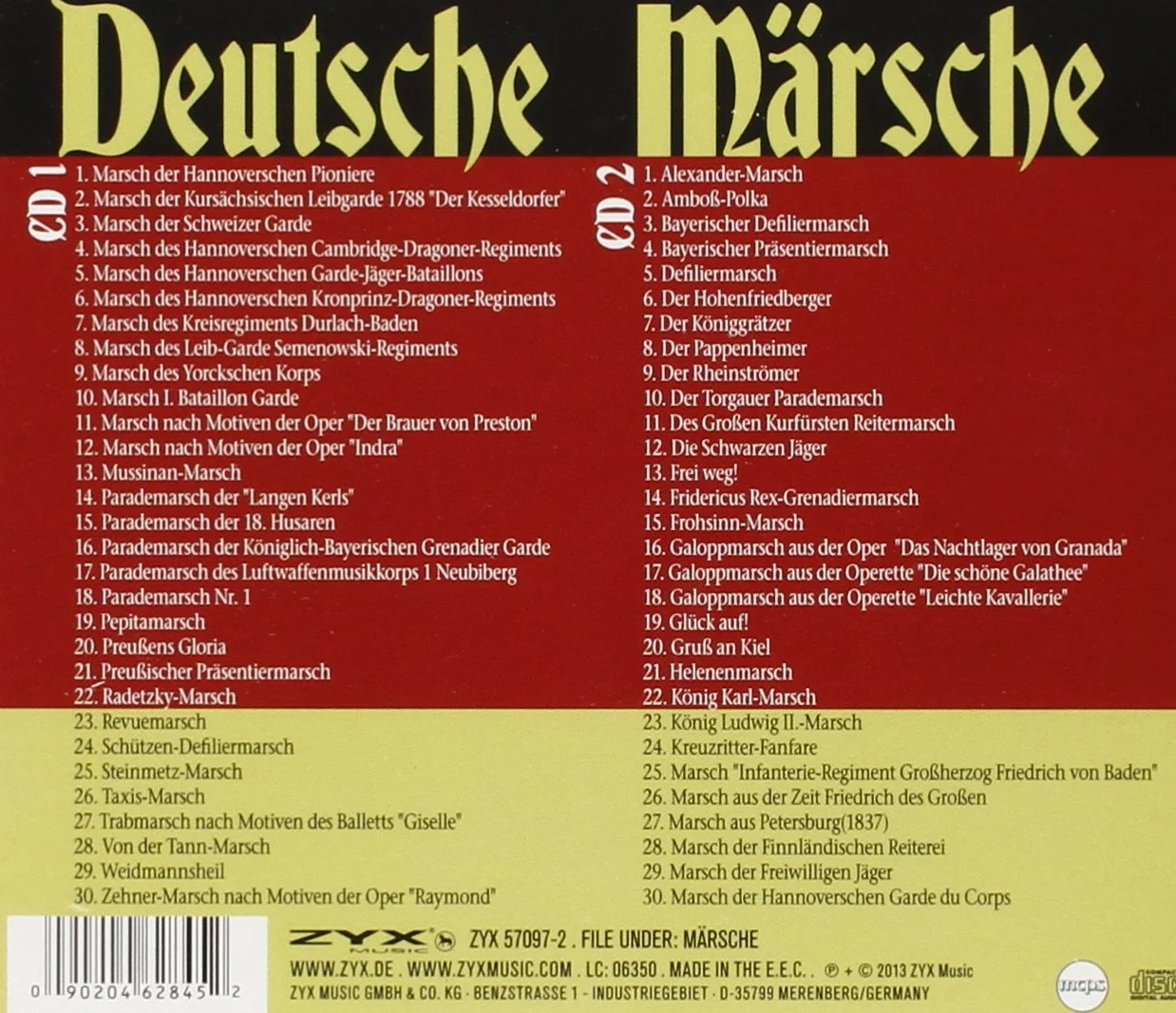 Marches Allemand