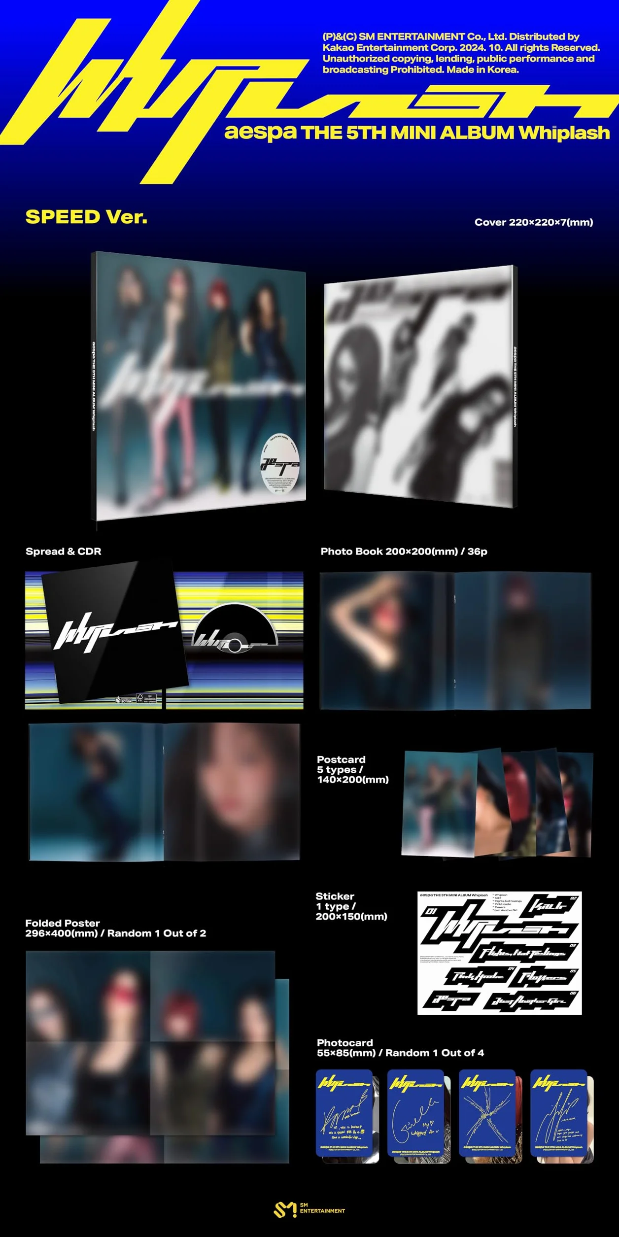 The 5th Mini Album 'Whiplash' (SPEED Version)