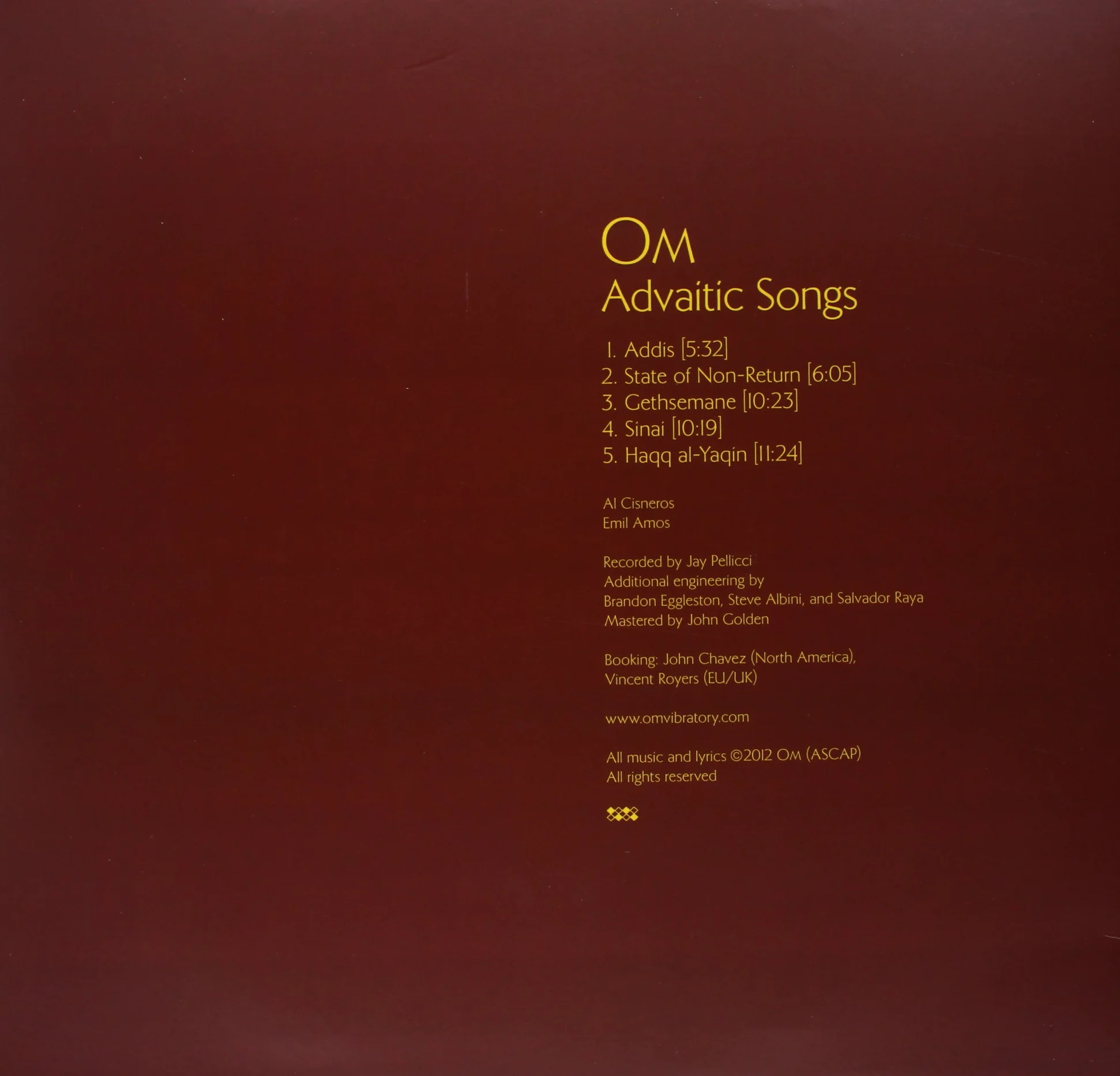 Advaitic Songs Om