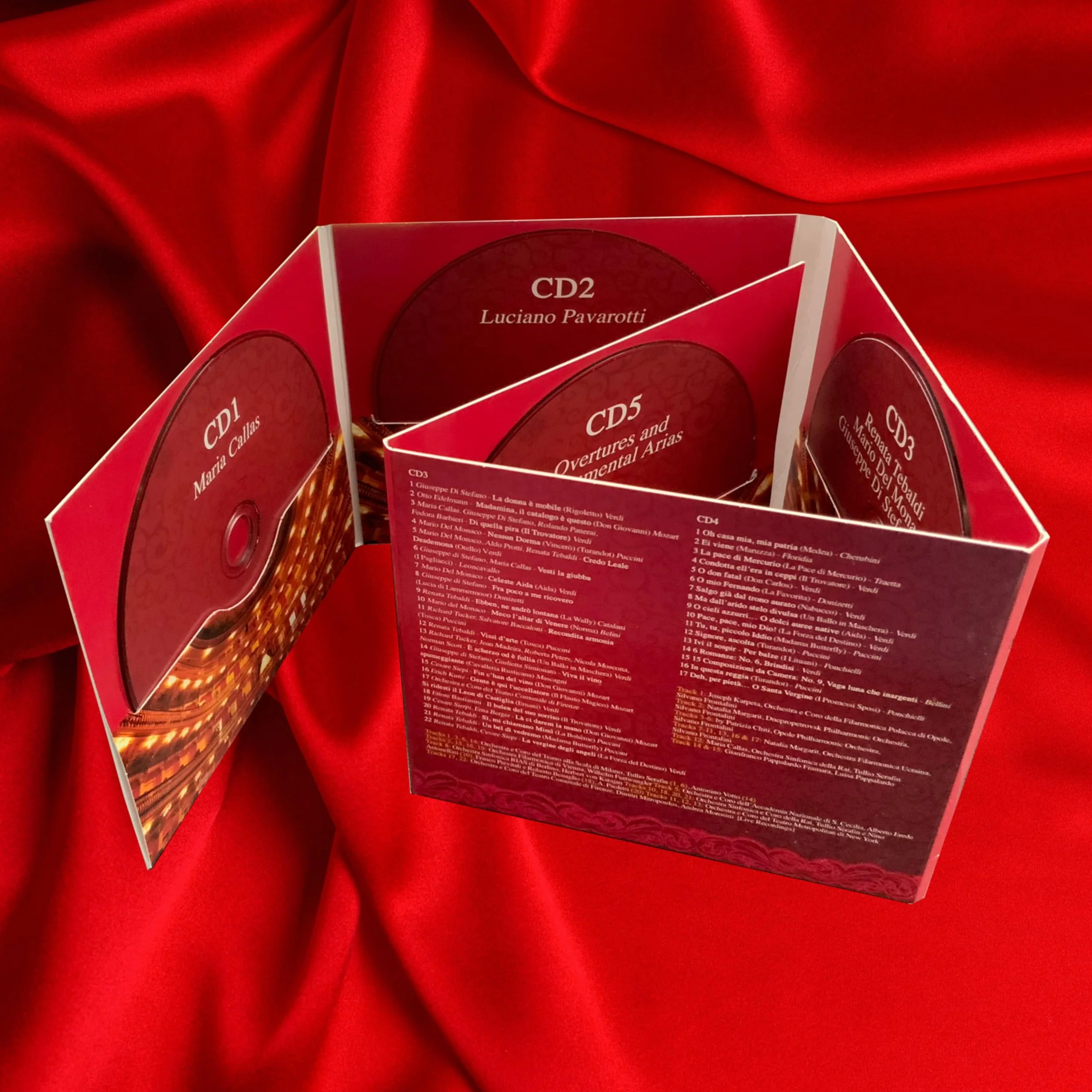 100 Arias et ouvertures d'opéra, La Traviata, Tosca, La Bohème, Turandot